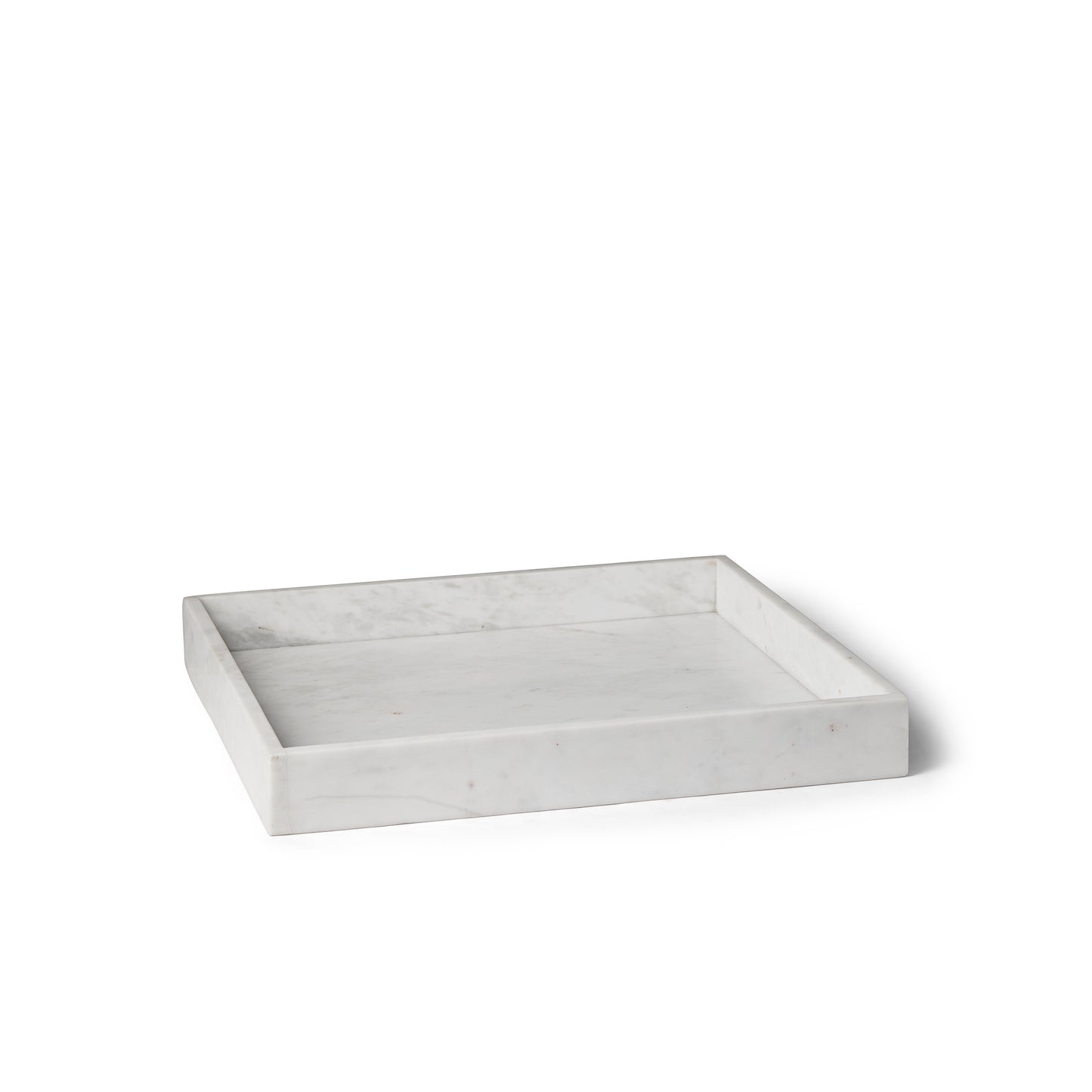 Alka White Marble Tray